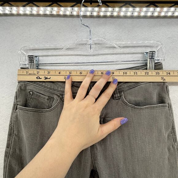 LEE Perfect Fit Just Below the Waist Gray Skinny Jeans Casual Retro Women size 4 - Picture 5 of 9